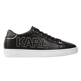 Karl Lagerfeld Karl Lagefeld Kupsole Ii Karl Mikrostud Logo W KL61221 sko sort