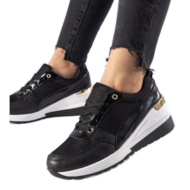 Sorte Gauvin wedge sneakers