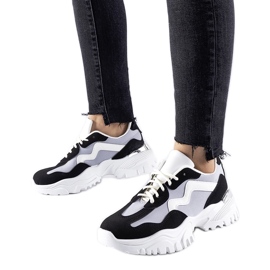 Sorte og grå massive Gironic sneakers