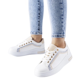 Hvide Mayfield platform sneakers