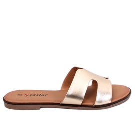Seastar Palfre Gold flip-flops til kvinder gylden