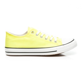 Bona Lav kvinders sneakers gul