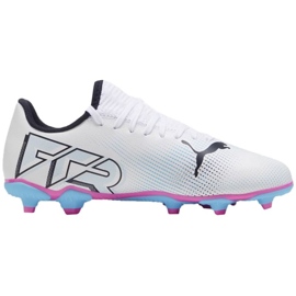 Puma Future 7 Play FG/AG Jr 107734 01 fodboldsko hvid