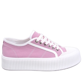 Dors Purple platformssneakers til kvinder lilla