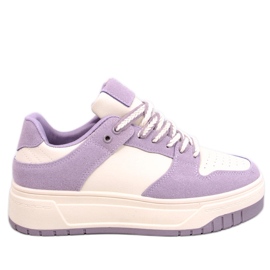 Minors Lilla damesneakers violet