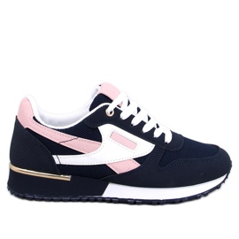 Agassi Navy damesneakers blå