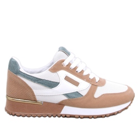 Agassi Beiggreen damesneakers hvid