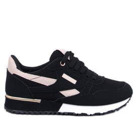 Agassi Blackbeig damesneakers sort