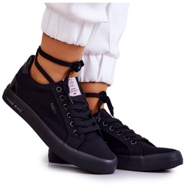 Damesneakers Tied Cross Jeans JJ2R4039C Sort
