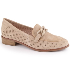 Ruskinds gennembrudte højhælede sko, beige Potocki SZ12052