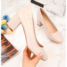 Sergio Leone W SK314B pumps, perlebeige