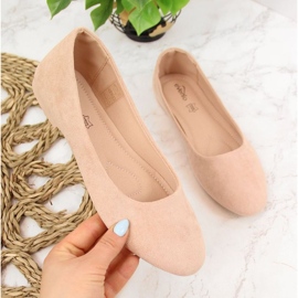 EVento W EVE205B ruskindsballet, beige