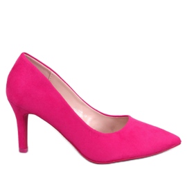 Klassiske damepumps Eurielle Fuchsia lyserød