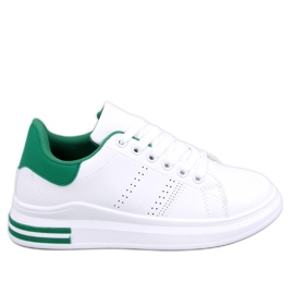 Maes Green wedge sneakers hvid