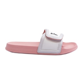 Lee Cooper flip-flops til kvinder LCW-24-42-2491L Hvid/Pink
