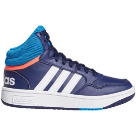 Adidas Hoops Mid GW0400 sko blå