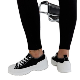 Sorte Monteleone platform sneakers