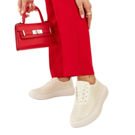 Lori sølv platform sneakers