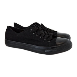 Roope sorte herresneakers
