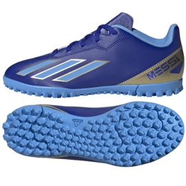 Adidas X Crazyfast Club Messi Jr Tf ID0722 sko blå