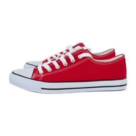 Røde klassiske Mauer-sneakers til mænd