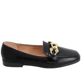 Mallow Black dame loafers sort