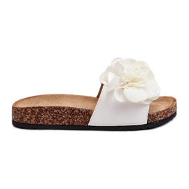 Flip Flops med hvide blomster til kvinder fra Lulania