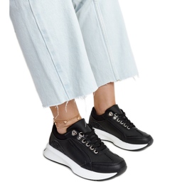 Sorte Taima platform sneakers