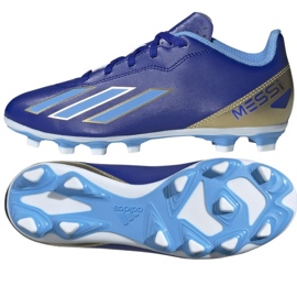 Adidas X Crazyfast Club Messi Jr FxG ID0720 sko blå