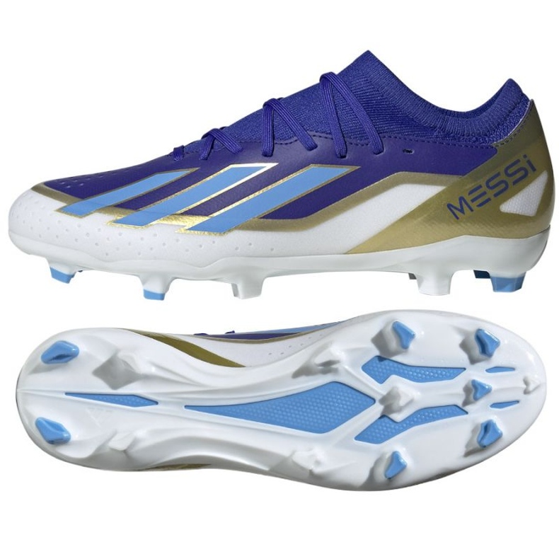 Adidas X Crazyfast League Messi Fg ID0712 sko blå