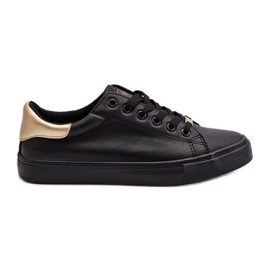 Damesneakers Eco Læder Sort Tiraelle