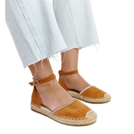 Brune espadriller med Aydan dekoration
