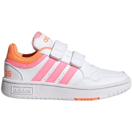 Adidas Hoops 3.0 Cf C Jr H03862 sko hvid