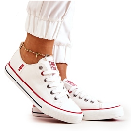 Lædersneakers Big Star JJ274130 Hvid