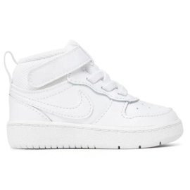 Nike Court Borough Mid2 (TDV) Jr CD7784-100 sko hvid