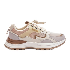 Big Star damesneakers NN274A098 Beige