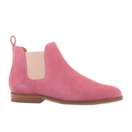 Marco Shoes Iggy Pink Chelsea støvler lyserød