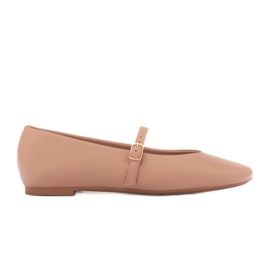 Marco Shoes Emma ballet sko beige