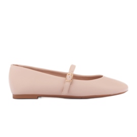 Marco Shoes Emma ballet sko beige