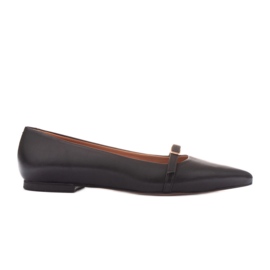 Marco Shoes Helens ballerinaer sort