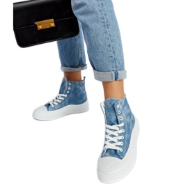 Blå Vicente platform sneakers