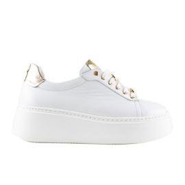 Karino sneakers i hvid læder