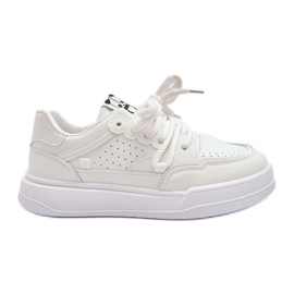 Dame Eco Læder Sneakers Hvid Avanalis