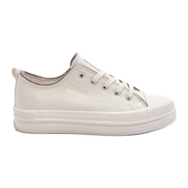 Dame Eco Lædersneakers Big Star NN274847 Hvid