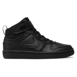 Nike Court Borough Mid 2 Jr CD7783-001 sko sort