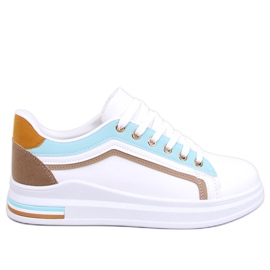 Ateer Blue damesneakers hvid
