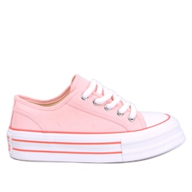 Moorel Pink dobbeltsål sneakers lyserød
