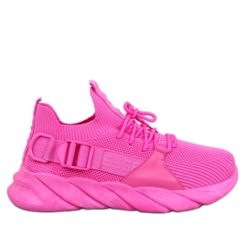 Wades Fuchsia strømpe sneakers lyserød