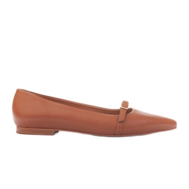 Marco Shoes Helens ballerinaer brun