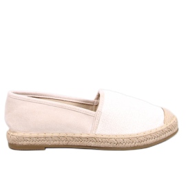 Haydon Beige espadriller i lærred til kvinder